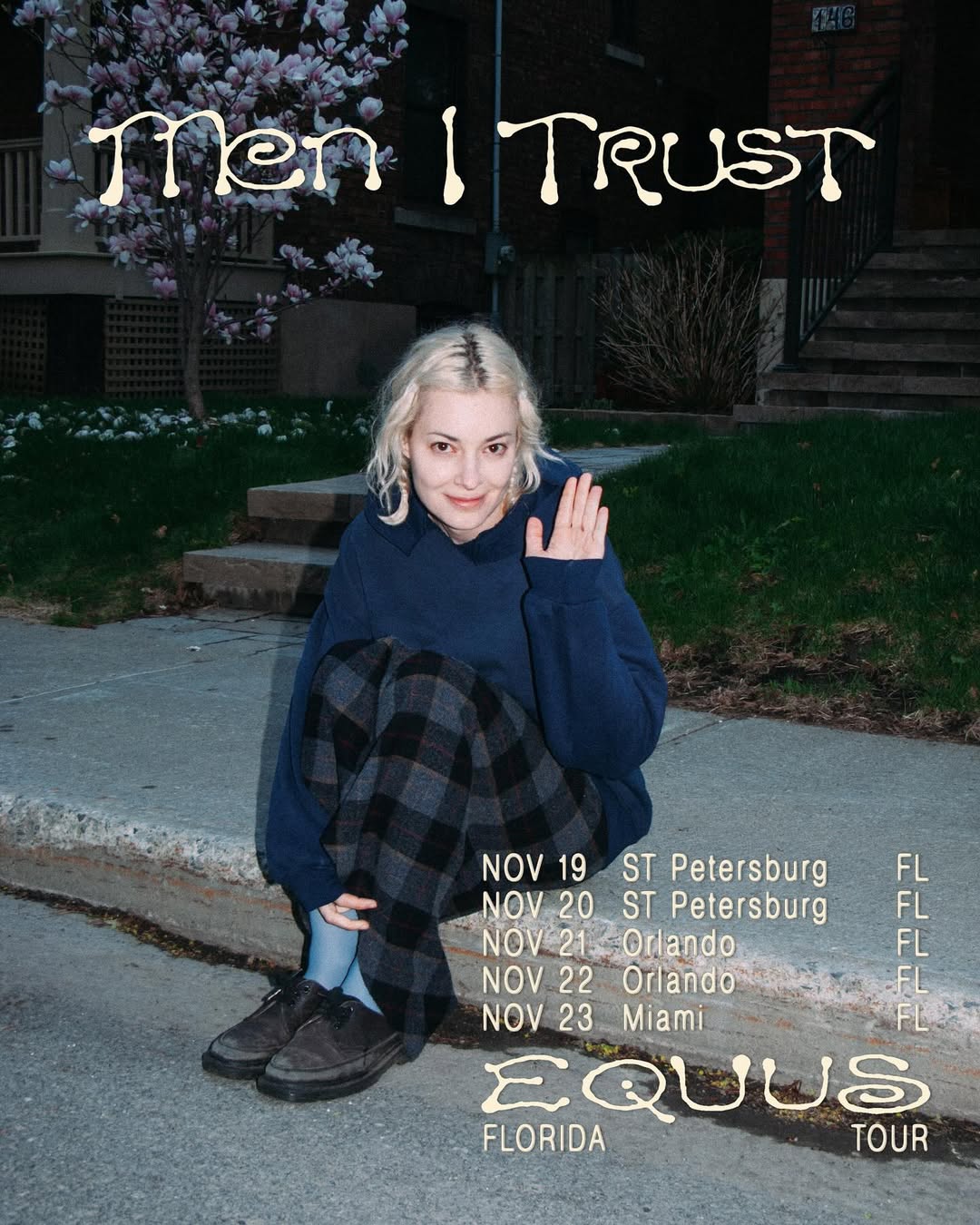 Men I Trust Equus Tour Poster 2026